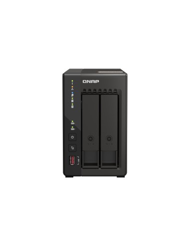 QNAP QVP-21C servidor de almacenamiento Torre Intel® Celeron® J6412 8 GB DDR4 0 TB QVR Pro Negro