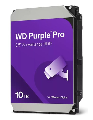 Western Digital Purple Pro WD102PURP disco duro interno 10 TB 7200 RPM 512 MB 3.5" Serial ATA III