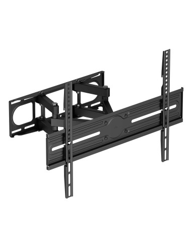 AISENS Soporte eco giratorio, inclinable y nivelable para monitor TV 40kg de 37-80, Negro