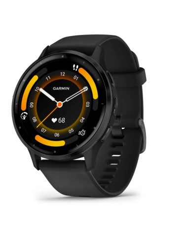 Garmin Venu 3 3,56 cm (1.4") AMOLED 45 mm Digital 454 x 454 Pixeles Pantalla táctil Negro Wifi GPS (satélite)