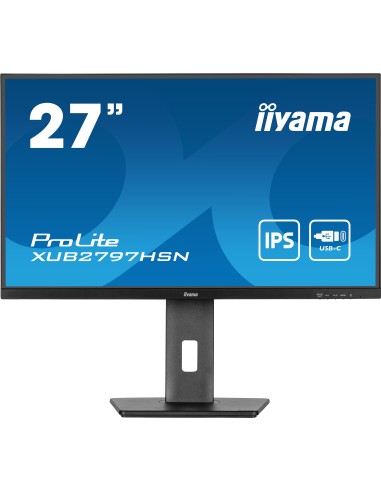 iiyama ProLite XUB2797HSN-B2 pantalla para PC 68,6 cm (27") 1920 x 1080 Pixeles Full HD LED Negro