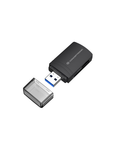 Conceptronic BIAN06B lector de tarjeta USB 3.2 Gen 1 (3.1 Gen 1) Type-A Negro