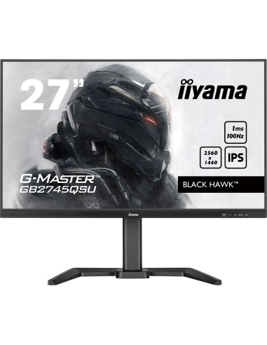 iiyama G-MASTER GB2745QSU-B2 pantalla para PC 68,6 cm (27") 2560 x 1440 Pixeles Wide Quad HD LED Negro