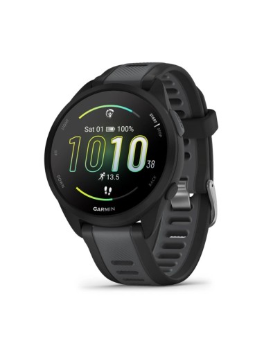 Garmin Forerunner 165 3,05 cm (1.2") AMOLED Digital 390 x 390 Pixeles Pantalla táctil Negro GPS (satélite)