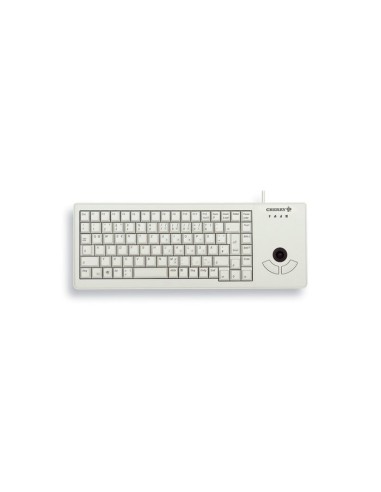 CHERRY XS Trackball teclado Universal USB QWERTY Inglés de EE. UU. Gris