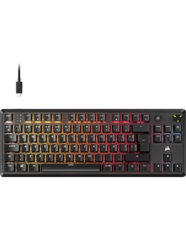 Corsair K70 CORE TKL teclado Juego USB QWERTY Español Negro