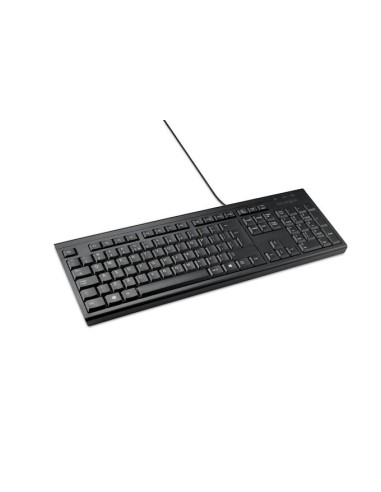 Kensington KB100 EQ teclado Hogar   Oficina USB QWERTY Español Negro