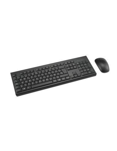 Kensington Conjunto de teclado y ratón inalámbricos KM150 EQ para sobremesa