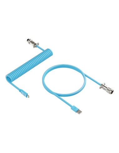 Newskill Gaming NS-AC-COILC-B cable para ratón teclado Azul 1,075 m