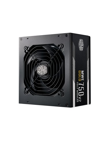 Cooler Master MWE Gold 750 V2 ATX 3.1 unidad de fuente de alimentación 750 W 24-pin ATX Negro