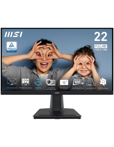 MSI Pro MP225 LED display 54,6 cm (21.5") 1920 x 1080 Pixeles Full HD Negro