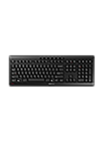 CHERRY Stream Wireless teclado Universal RF inalámbrica + USB QWERTY Internacional de EE.UU. Negro