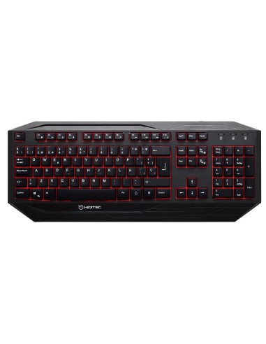 Hiditec GK200 teclado Juego USB QWERTY Negro