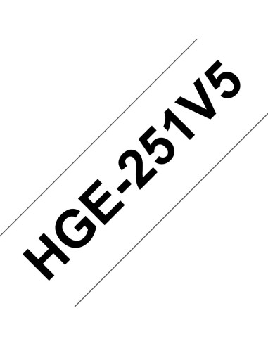 Brother HGE-251V5 cinta para impresora de etiquetas