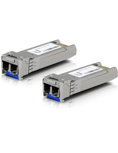 Ubiquiti UACC-OM-SM-10G-D-2 red modulo transceptor Fibra óptica 10000 Mbit s SFP+ 1310 nm