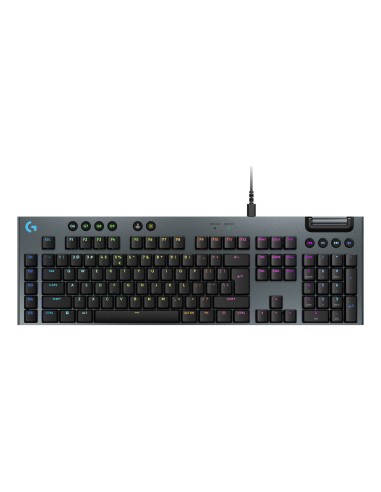 Logitech G G915 X teclado Juego USB QWERTY Internacional de EE.UU. Negro